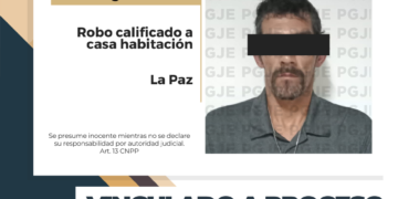  QUEDA EN PRISIÓN PREVENTIVA POR ROBO DE EQUIPO DE CÓMPUTO EN LA PAZ 