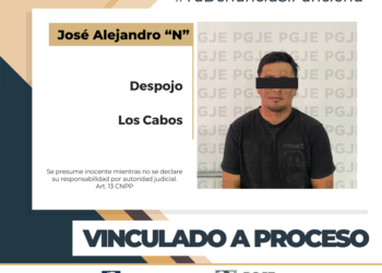 POR EL DELITO DE DESPOJO EN LOS CABOS IMPUTADO QUEDA VINCULADO A PROCESO 