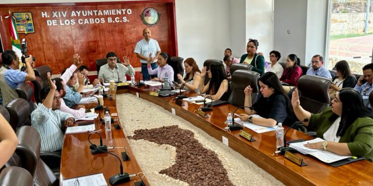 Durante la Cuadragésima Séptima Sesión Pública Extraordinaria, el pleno del Honorable Cabildo de Los Cabos autorizó el punto de acuerdo mediante el cual serán implementados recursos provenientes del Ramo 33