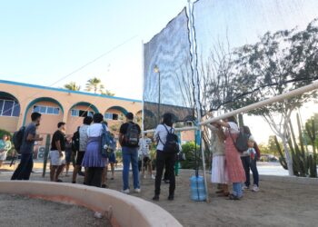 UABCS presenta proyecto innovador de Atrapanieblas y neblinómetros para el estudio de la captación de agua en Baja California Sur