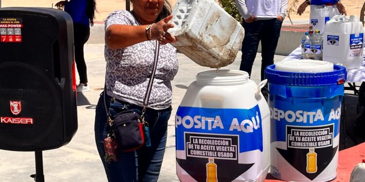 “Aceite vegetal comestible usado”