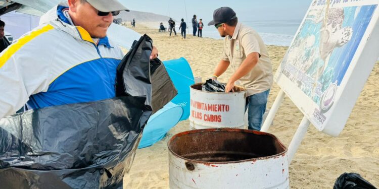 Se levantaron 72 toneladas de basura