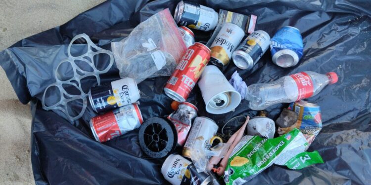 La Coordinación Municipal de ZOFEMAT, continúa implementando acciones de limpieza en el fondo marino.