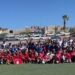 Se llevó a cabo la inauguración de la Copa Futbolito Bimbo 2024 en la cancha de fútbol 7 del parque de la colonia Lomas del Sol en Cabo San Lucas