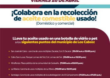 campaña de “Recolección de aceite vegetal comestible usado”