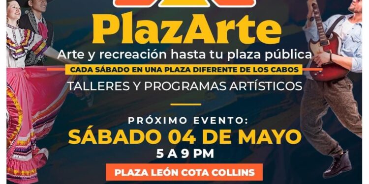 El Gobierno Municipal a través del Instituto de la Cultura y las Artes de Los Cabos (ICA), te invita a la primera edición del 2024 del programa “PlazArte” -arte