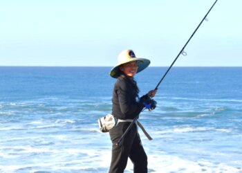 PROMUEVE FONMAR, APRENDIZAJE DE PESCA DE ORILLA A SECTOR FEMENIL