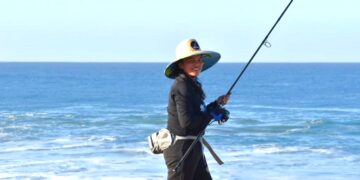 PROMUEVE FONMAR, APRENDIZAJE DE PESCA DE ORILLA A SECTOR FEMENIL