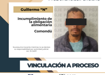 POR INCUMPLIMIENTO DE LA OBLIGACIÓN ALIMENTARIA ENFRENTA PROCESO PENAL