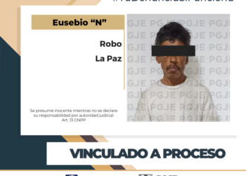OBTIENE PGJE PRISIÓN PREVENTIVA PARA IMPUTADO POR ROBO EN LA PAZ