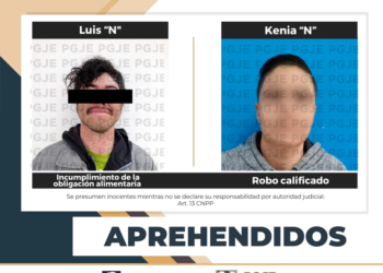 POR CONTAR CON MANDAMIENTOS JUDICIALES EN SU CONTRA DOS PERSONAS SON APREHENDIDAS