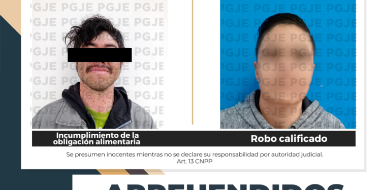 POR CONTAR CON MANDAMIENTOS JUDICIALES EN SU CONTRA DOS PERSONAS SON APREHENDIDAS