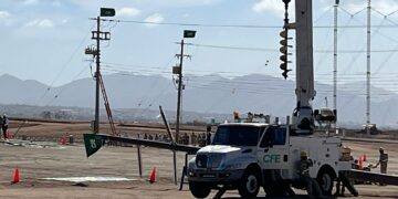 Comisión Federal de Electricidad en estrecha colaboración con los tres niveles de Gobierno, llevaron a cabo una demostración de maniobras en campo