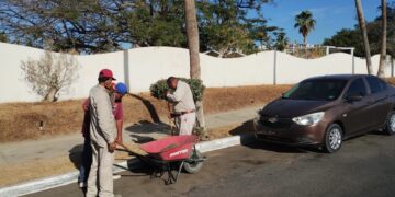 Se llevó a cabo una jornada más de limpieza; en esta ocasión se dio continuidad en el Centro Histórico de San José del Cabo y en la zona turística