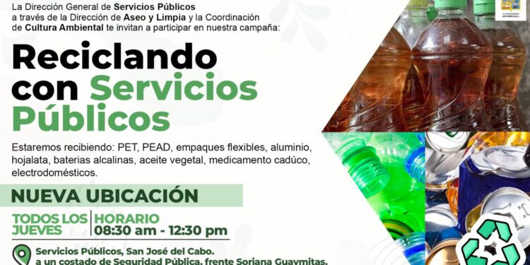 Programa “Reciclando con Servicios Públicos”