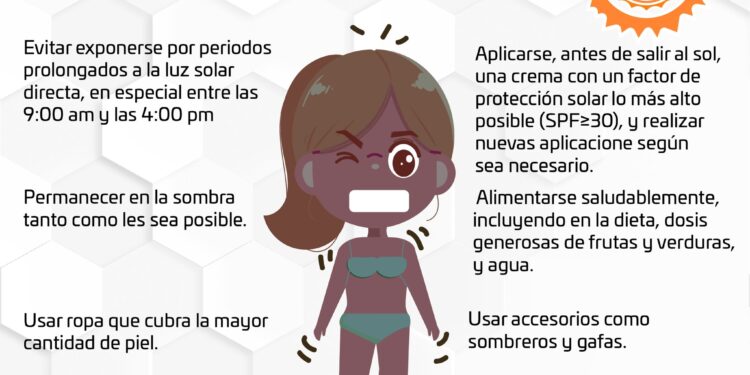El Gobierno de Los Cabos, a través de la Dirección Municipal de Salud, reitera la importancia de tomar medidas preventivas y de cuidado ante la ola de calor