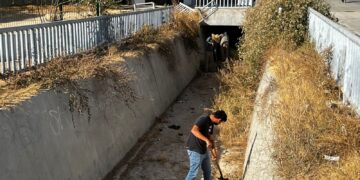 Limpieza y despeje de canales