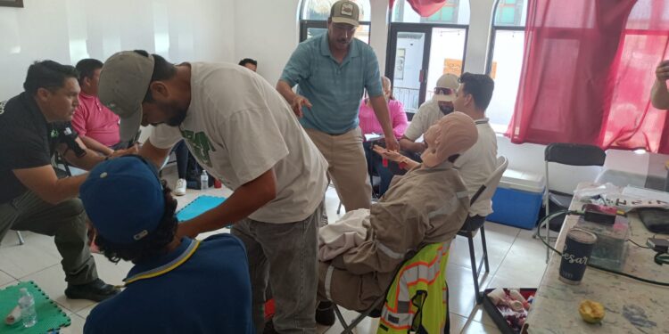 Se impartió un curso de primeros auxilios DC3