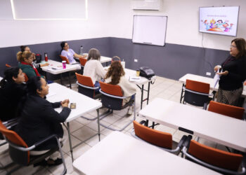 Durante tres días, personal de los Centros de Atención Infantil, estará participando en el curso de alineación, en busca de la certificación al estándar de competencia de la Norma oficial 0435.