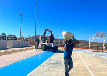 Instituto del Deporte del Municipio de Los Cabos (INDEM), de forma constante realiza la instalación, mantenimiento y reposición de luminarias