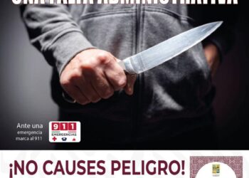 El Ayuntamiento de Los Cabos, por medio del área de Justicia Cívica aplicará sanciones a las personas que posean armas blancas en la vía pública