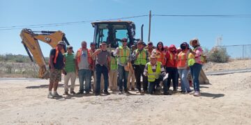 Jornada de limpieza en el Arroyo Salto Seco, en Cabo San Lucas.