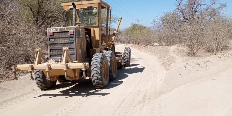 Rehabilitación de caminos que van hacia las rancherías