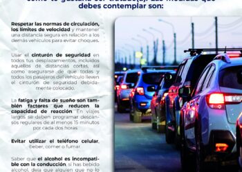 llamado a la ciudadanía a conducir de manera responsable