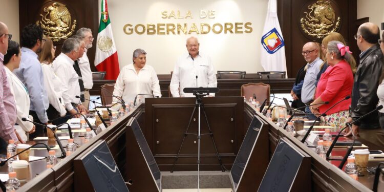 ENCABEZA GOBERNADOR DE BCS, QUINTA REUNIÓN DEL COMITÉ TÉCNICO DEL FIDEICOMISO POR DESASTRES NATURALES