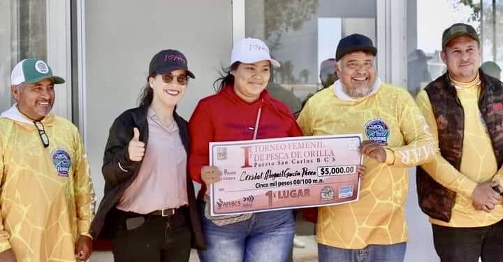 CELEBRAN MUJERES DE PUERTO SAN CARLOS EL DÍA ESTATAL DE LA PESCA DEPORTIVA