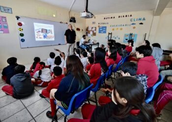 IMPARTE SETUE TALLERES DE CULTURA TURÍSTICA EN ESCUELAS PRIMARIAS