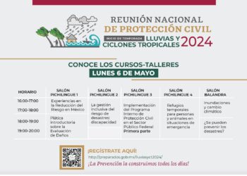 ABIERTO REGISTRO PARA CURSOS Y TALLERES EN MATERIA DE PROTECCIÓN CIVIL