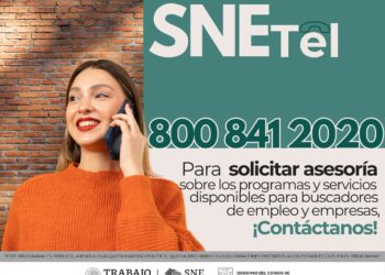 IMPLEMENTA SNE-BCS LÍNEA TELEFÓNICA “SNETel” PARA BUSCADORES DE EMPLEO