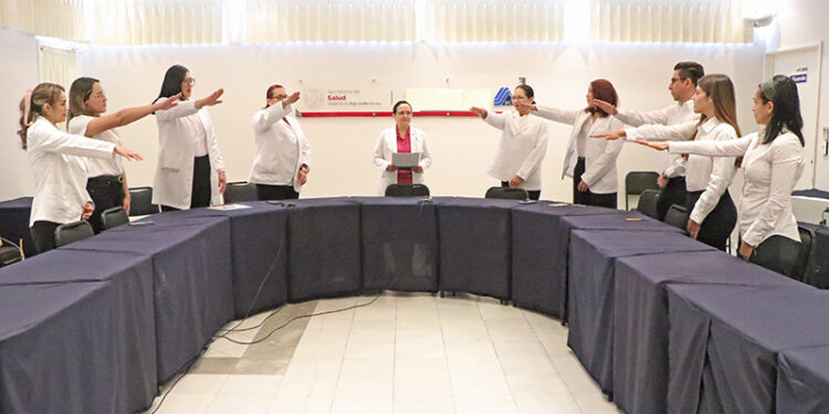 TOMÓ PROTESTA LA COORDINACIÓN ESTATAL DEL SERVICIO NACIONAL DE SALUD PÚBLICA