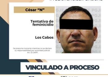 CÉSAR N QUEDA EN PRISIÓN PREVENTIVA POR TENTATIVA DE FEMINICIDIO DE SU EXESPOSA EN CABO SAN LUCAS