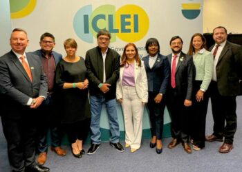 El presidente Oscar Leggs Castro y la II regidora Irene Galindo Román participan en el Congreso Mundial del ICLEI en Brasil, que dio inicio este martes 18 y concluye el próximo 21 de junio