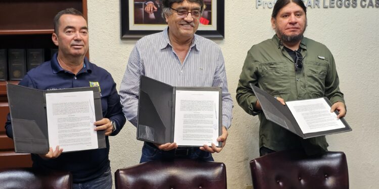 llevaron a cabo una reunión con personal de la empresa Mazatl Asesores Ambientales para la firma de convenios para dos proyectos
