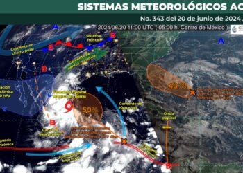 Se pronostican lluvias para el municipio de Los Cabos la noche de este jueves y viernes por la madrugada