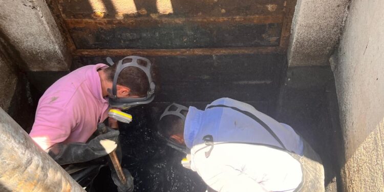 Continúa implementando el programa de mantenimiento preventivo en los cárcamos de aguas residuales para evitar afectaciones y derrames de aguas negras en las calles y avenidas del municipio