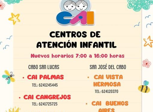 La coordinadora municipal de los Centros de Atención Infantil (CAI) en el municipio, Miriam Márquez Limón, informó que han sido ampliados los horarios de atención en dichos centros.