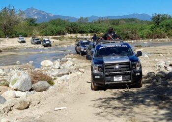 Policía Preventiva y Tránsito Municipal trabajan de forma permanente en las zonas rurales del municipio de Los Cabos