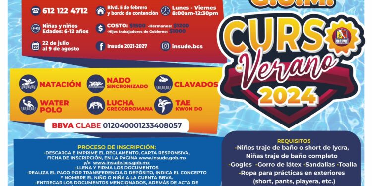 EL INSUDE ABRE INSCRIPCIONES PARA EL CURSO DE VERANO 2024