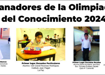 TRIUNFAN 3 ALUMNOS DE LA PAZ Y UNO DE COMONDÚ EN OLIMPIADA DEL CONOCIMIENTO 2024