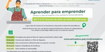 DEL 17 AL 21 DE JUNIO REALIZARÁN CURSO PARA EMPRENDEDORAS Y EMPRENDEDORES