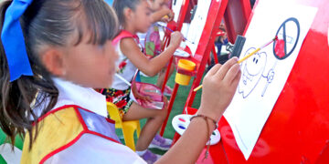 SENSIBILIZA SALUD A LA NIÑEZ Y JUVENTUDES SOBRE AFECTACIONES EN CONSUMO DE TABACO
