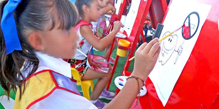 SENSIBILIZA SALUD A LA NIÑEZ Y JUVENTUDES SOBRE AFECTACIONES EN CONSUMO DE TABACO