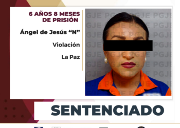 OBTIENE PGJE CONDENA POR MÁS DE 6 AÑOS DE PRISIÓN CONTRA CULPABLE DE VIOLACIÓN