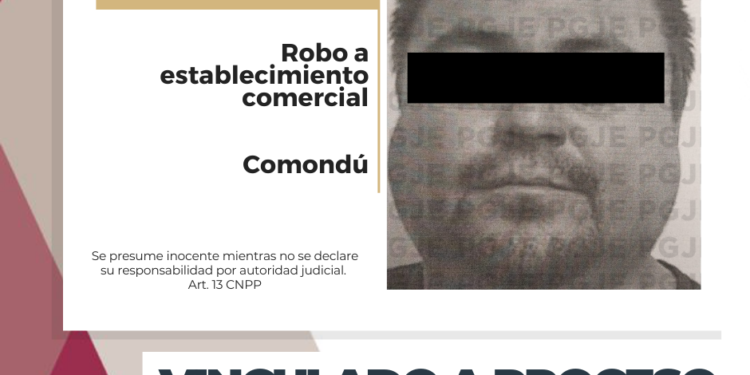 QUEDA EN PRISIÓN PREVENTIVA POR ROBO A COMERCIO ABIERTO AL PÚBLICO CD. CONSTITUCIÓN