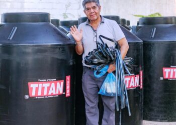 Fortalecen con la entrega de equipos el Programa Huertos de Traspatio en La Paz