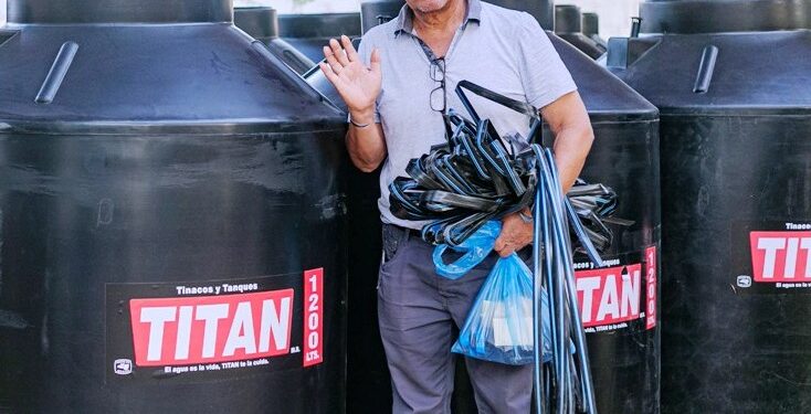 Fortalecen con la entrega de equipos el Programa Huertos de Traspatio en La Paz